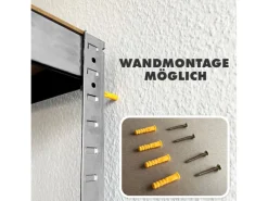 Karat Schwerlastregal|Metallregale^Schwerlastregal Lakota 2er Set Traglast bis 875 kg 150 x 75 x 30 cm