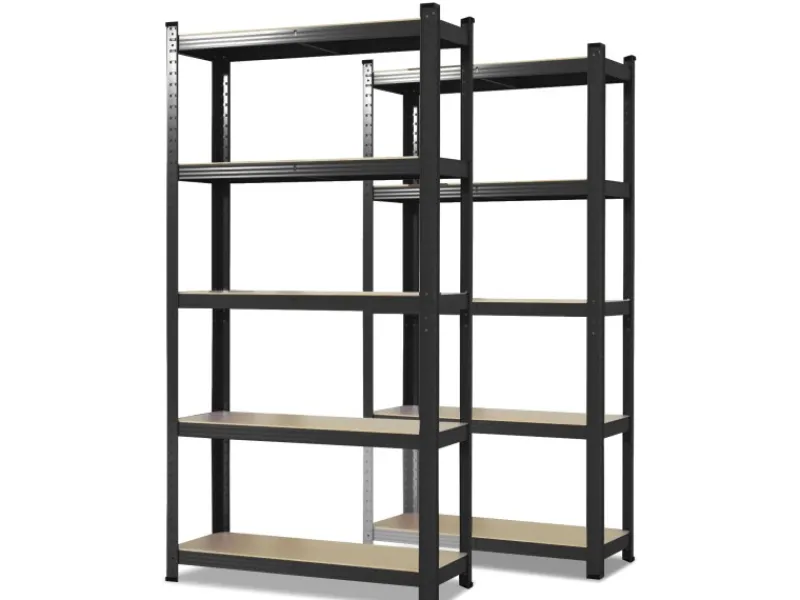 Karat Schwerlastregal Lakota 2er Set Traglast bis 875 kg 200 x 120 x 60 cm