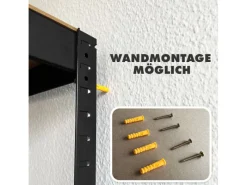 Karat Metallregale|Kellerregale^Schwerlastregal Lakota 2er Set Traglast bis 875 kg 150 x 75 x 30 cm