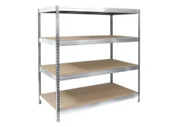 Karat Kellerregale^Weitspannregal Schwerlastregal Verzinkt Traglast 1200 kg 200 x 150 x 60 cm