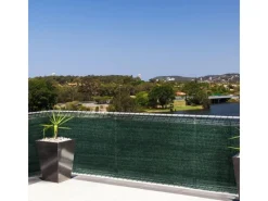 Karat Zaunblende Marius Schattiergewebe 150 g/m² mit Befestigungszubehör 2 x 10 m