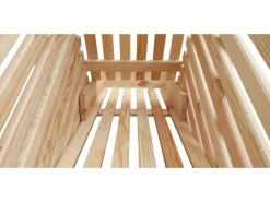 Promadino Weitere Regale^Kartoffelhorde Natur 44 cm x 96 cm x 81 cm