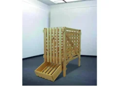 Promadino Weitere Regale^Kartoffelhorde Natur 44 cm x 96 cm x 81 cm