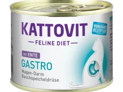 Katzenbedarf^Kattovit Katzen-Nassfutter Gastro mit Ente 185 g