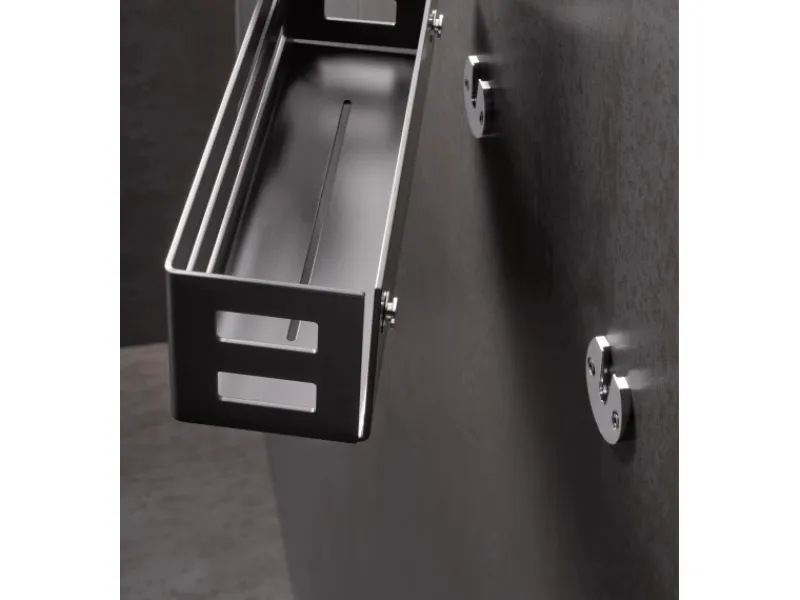 Keuco Duschkorb 32 cm Abnehmbar Schwarz-Matt