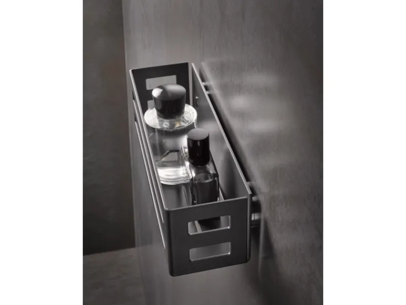 Keuco Duschkorb 32 cm Abnehmbar Schwarz-Matt