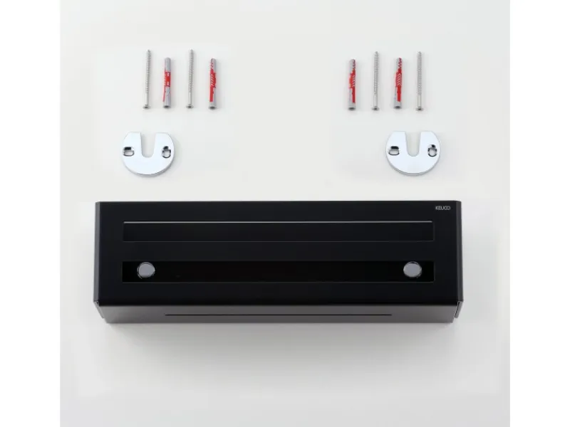 Keuco Duschkorb 32 cm Abnehmbar Schwarz-Matt