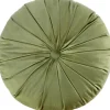 Kissen Ø 40 cm Rund Grün