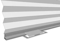 Plissees^Klebeplissee 90 cm x 190 cm