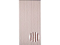 Türvorhänge^Kobolo Türvorhang Perlenvorhang CHOCO Holzperlen 50 Stränge 100x210cm