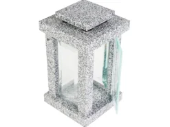 KOKA Grablampe Viereckig Granit Schlesisch