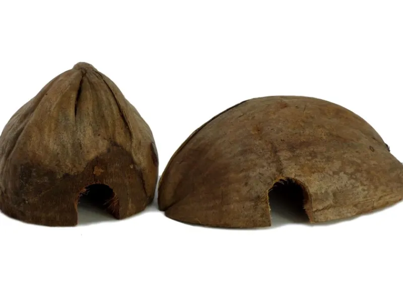 Proflora Kokoshöhle Versteck für Schlangen, Insekten, Spinnen und Nager - 1 x längs/Quer