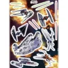Komar Wandtattoos^Deko-Sticker Star Wars Spaceship 50 cm x 70 cm
