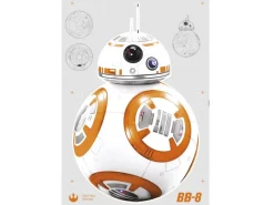 Komar Wandtattoos^Deko-Sticker Star Wars BB-8 Droid 100 cm x 70 cm