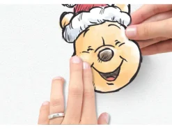 Komar Wandtattoos^Deko-Sticker Winnie Pooh Christmas 50 cm x 70 cm