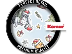 Komar Wandtattoos^Deko-Sticker Winnie Pooh Christmas 50 cm x 70 cm