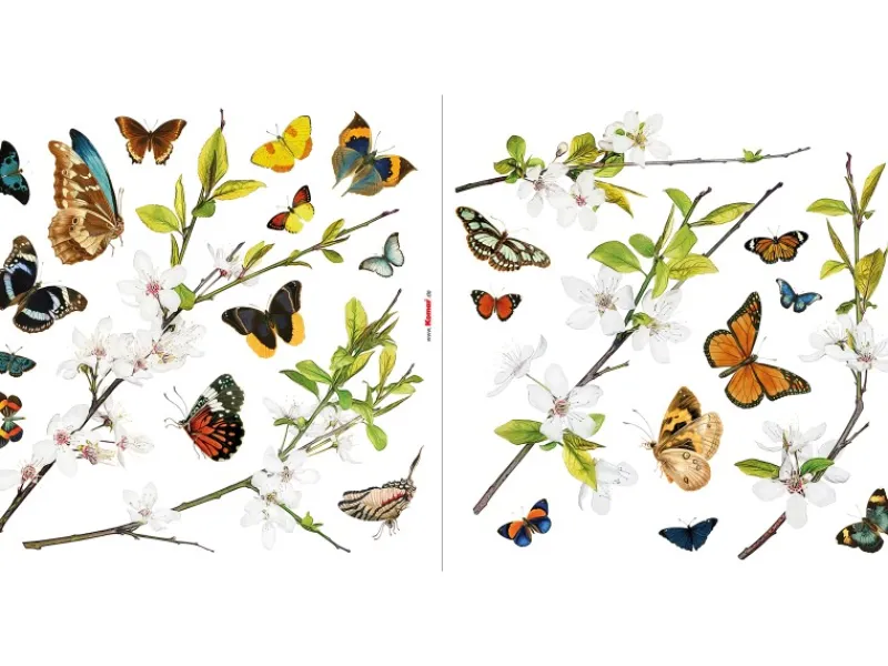 Komar Klebefolien|Wandtattoos^Fenstersticker Cheerful 31 cm x 31 cm