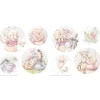 Komar Fenstersticker Winnie The Pooh Rund 30 cm x 30 cm