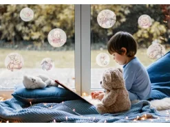 Komar Fenstersticker Winnie The Pooh Rund 30 cm x 30 cm