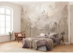 Komar Fototapeten^Fototapete Dragonfly Pond Beige 350 x 250 cm 610022