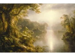 Komar Fototapeten^Fototapete Rio De Luz Grün 400 x 250 cm 610030