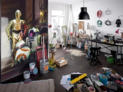 Komar Fototapete STAR WARS Three Droids 184 cm x 254 cm FSC®