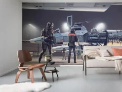 Komar Fototapete Vlies Star Wars Classic RMQ Yavin Hangar 500 x 250 cm