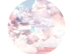 Komar Fototapeten^Vlies Fototapete Candy Sky Selbstklebend Ø 125 cm