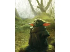 Komar Fototapeten^Vliesfototapete Mandalorian Grogu Acrylic 200 cm x 280 cm