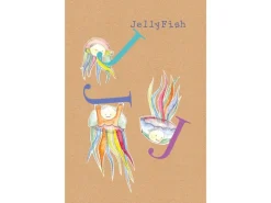 Komar Wandbild ABC Animal J 30 x 40 cm