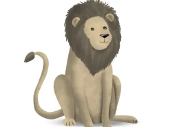 Komar Wandbild Cute Lion 50 x 70 cm