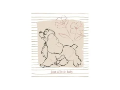 Komar Wandbild Disney Lady and the Tramp Just a Little Lady 30 cm x 40 cm Beige