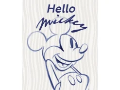 Komar Wandbild Disney Mickey Mouse Hello 40 cm x 50 cm Blau