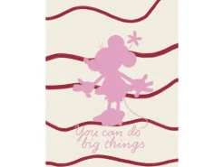 Komar Poster^Wandbild Disney Minnie Mouse You Can Do Big Things 30 cm x 40 cm Rosa