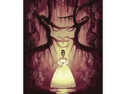 Komar Poster^Wandbild Disney Tiana Dr. Facilier 40 cm x 50 cm Gelb