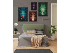 Komar Poster^Wandbild Disney Tiana Dr. Facilier 40 cm x 50 cm Gelb