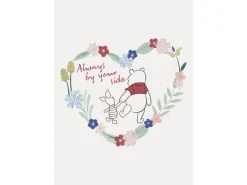 Komar Poster^Wandbild Disney Winnie the Pooh Always by Your Side 50 cm x 70 cm Bunt