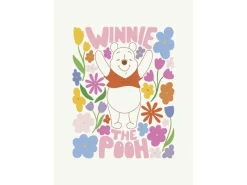 Komar Poster^Wandbild Disney Winnie the Pooh Happy Botanical 50 cm x 70 cm Bunt