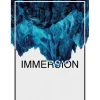 Komar Poster^Wandbild Immersion Blue 50 x 70 cm