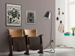 Komar Poster^Wandbild Marvel Iron Man Lino-Cut 40 cm x 50 cm Schwarz-Weiß