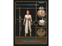 Komar Poster^Wandbild Star Wars Toy Rey 50 x 70 cm