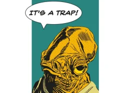Komar Bilder^Wandbild Star Wars Ackbar 30 x 40 cm