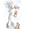 Komar Bilder^Wandbild Winnie Pooh Hang on 40 x 50 cm
