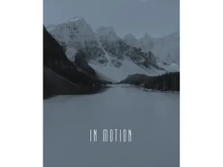 Komar Poster^Wandbild Word Lake Steel 40 x 50 cm