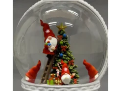 Konstsmide Laternen^LED Kugellaterne Santas Weiß 1 Warm-Weiße Diode