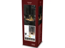 Konstsmide Laternen^LED-Laterne Otranto Schwarz 44 cm x 15 cm x 15 cm