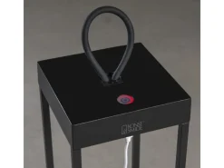 Konstsmide Laternen^LED-Laterne Ravello Schwarz 50 cm x 15 cm x 15 cm