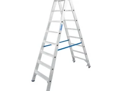 Krause Klapptritte^Doppelleiter Stabilo 2 x 8 Stufen 190 cm x 60 cm x 160 cm