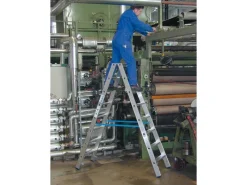 Krause Klapptritte^Doppelleiter Stabilo 2 x 8 Stufen 190 cm x 60 cm x 160 cm