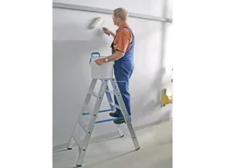 Krause Klapptritte^Doppelleiter Stabilo 2 x 5 Stufen 120 cm x 50 cm x 105 cm